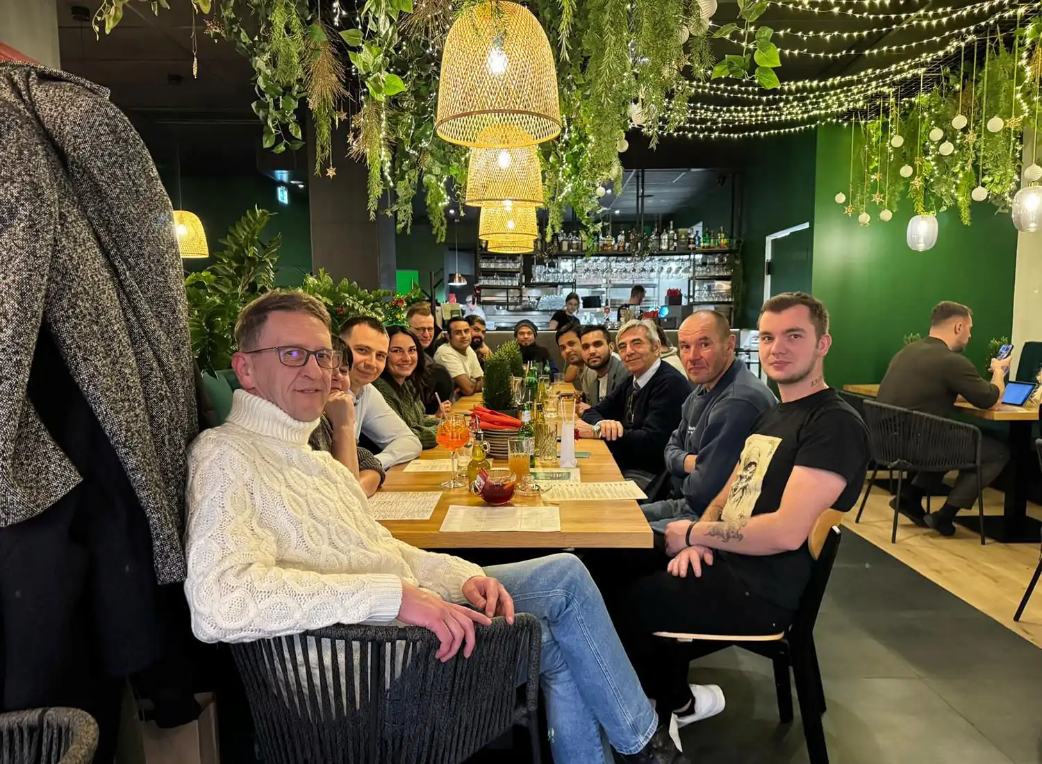 Foto di tutto il team di PAD